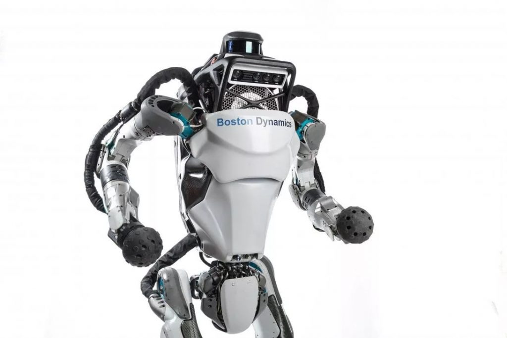 atlas человекоподобный робот от boston dynamics