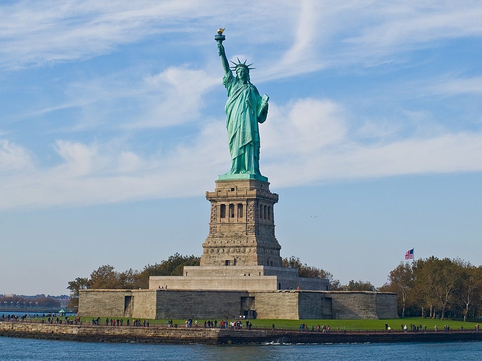 The Statue of Liberty Manhattan