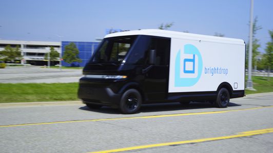 BrightDrop electric van orders